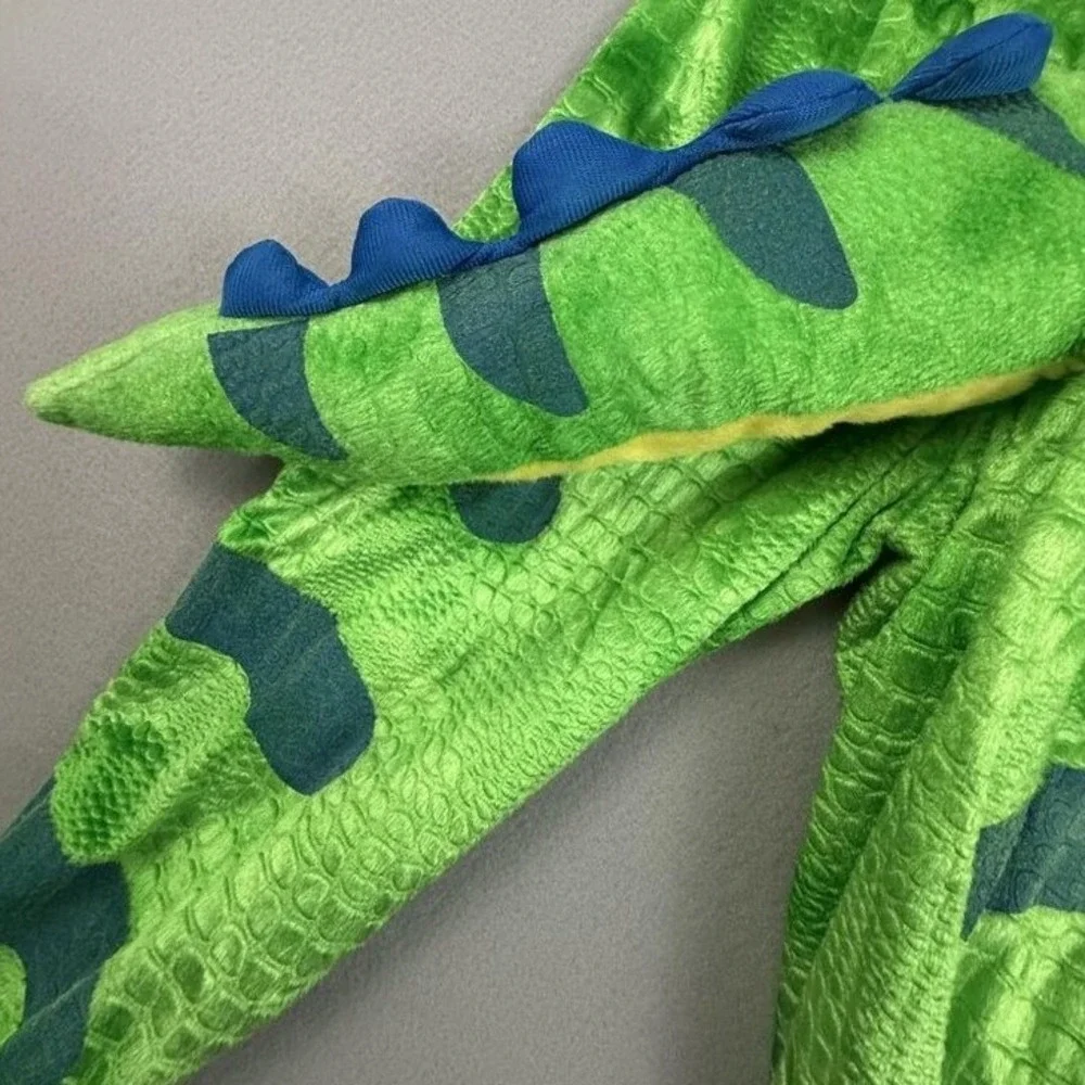 Spooktacular Creations Costume Unisex Small Green Dinosaur Triceratops Halloween